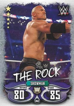 2018 Topps Slam Attax WWE Live #313 The Rock Front