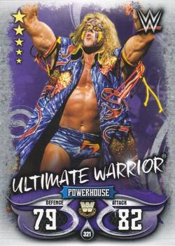 2018 Topps Slam Attax WWE Live #321 Ultimate Warrior Front