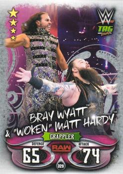 2018 Topps Slam Attax WWE Live #329 Matt Hardy / Bray Wyatt Front