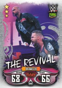 2018 Topps Slam Attax WWE Live #333 The Revival Front