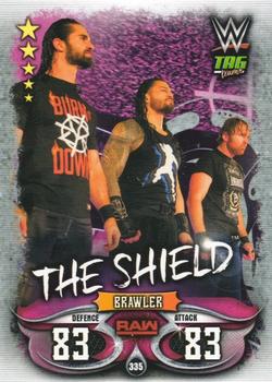 2018 Topps Slam Attax WWE Live #335 The Shield Front