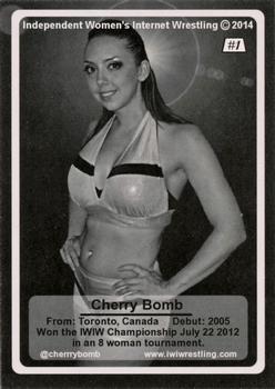 2014 Independent Women's Internet Wrestling #1 Cherry Bomb Back