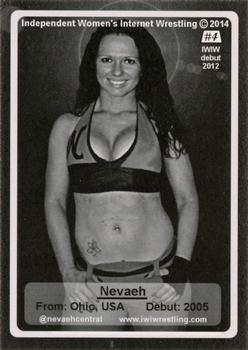 2014 Independent Women's Internet Wrestling #4 Nevaeh Back