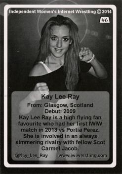 2014 Independent Women's Internet Wrestling #6 Kay Lee Ray Back