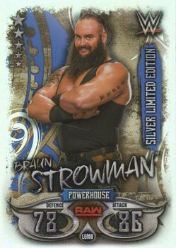 2018 Topps Slam Attax WWE Live - Silver Limited Edition #LEMB Braun Strowman Front