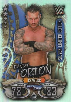 2018 Topps Slam Attax WWE Live - Silver Limited Edition #LEMF Randy Orton Front