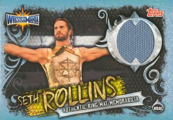 2018 Topps Slam Attax WWE Live - Mat Relics #RMAC Seth Rollins Front