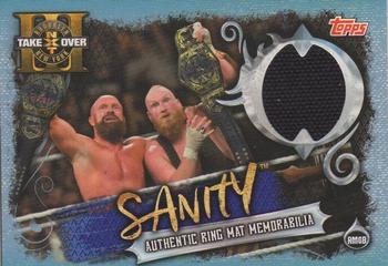 2018 Topps Slam Attax WWE Live - Mat Relics #RMGB SAnitY Front
