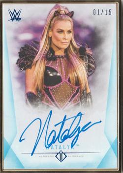 2019 Topps Transcendent Collection WWE - Blue #A-NT Natalya Front