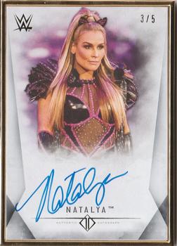 2019 Topps Transcendent Collection WWE - Black #A-NT Natalya Front
