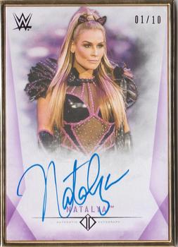 2019 Topps Transcendent Collection WWE - Purple #A-NT Natalya Front
