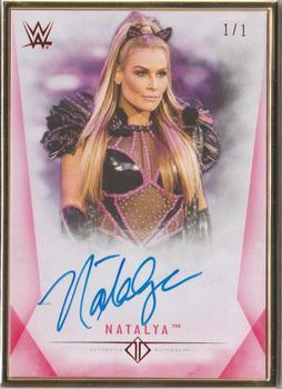 2019 Topps Transcendent Collection WWE - Red #A-NT Natalya Front