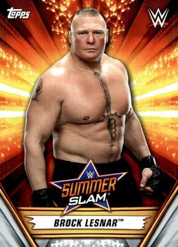 2019 Topps WWE SummerSlam #6 Brock Lesnar Front