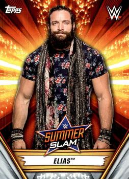 2019 Topps WWE SummerSlam #9 Elias Front