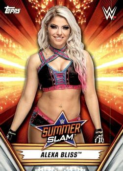 2019 Topps WWE SummerSlam #18 Alexa Bliss Front