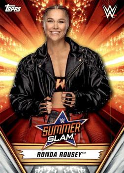 2019 Topps WWE SummerSlam #24 Ronda Rousey Front