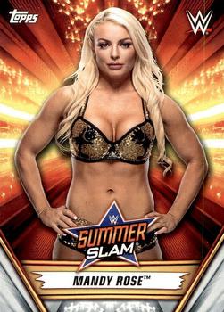 2019 Topps WWE SummerSlam #47 Mandy Rose Front