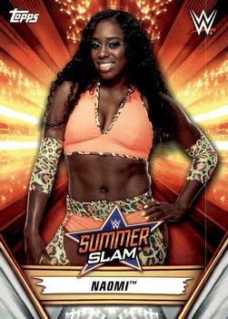 2019 Topps WWE SummerSlam #48 Naomi Front
