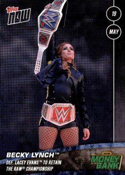 2019 Topps Now WWE #24 Becky Lynch Front