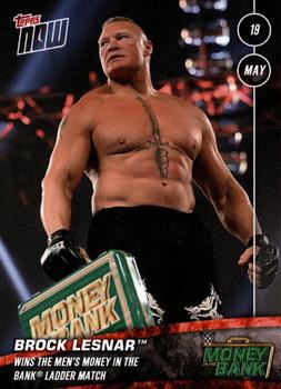 2019 Topps Now WWE #26 Brock Lesnar Front