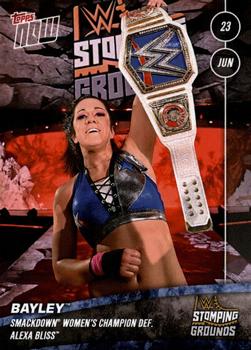 2019 Topps Now WWE #33 Bayley Front