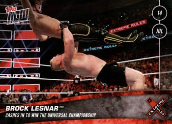 2019 Topps Now WWE #39 Brock Lesnar Front