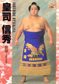 2000 BBM Sumo Kesho Mawashi #27 Otsukasa Nobuhide Front