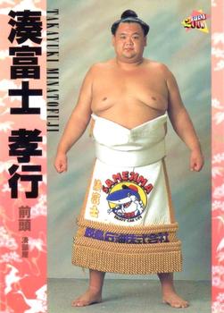 2000 BBM Sumo Kesho Mawashi #34 Minatofuji Takayuki Front