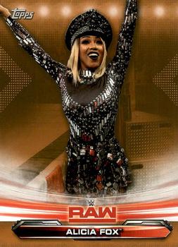 2019 Topps WWE RAW - Bronze #3 Alicia Fox Front