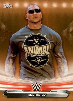 2019 Topps WWE RAW - Bronze #6 Batista Front