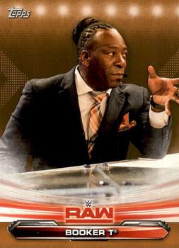 2019 Topps WWE RAW - Bronze #11 Booker T Front
