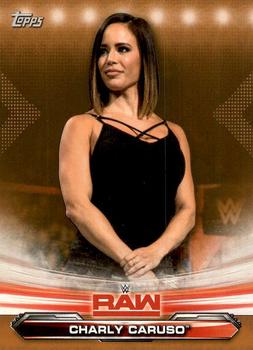 2019 Topps WWE RAW - Bronze #17 Charly Caruso Front