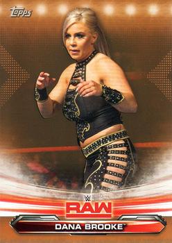 2019 Topps WWE RAW - Bronze #21 Dana Brooke Front