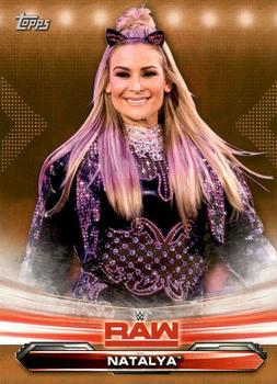 2019 Topps WWE RAW - Bronze #52 Natalya Front