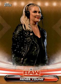 2019 Topps WWE RAW - Bronze #57 Renee Young Front