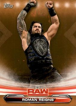 2019 Topps WWE RAW - Bronze #60 Roman Reigns Front