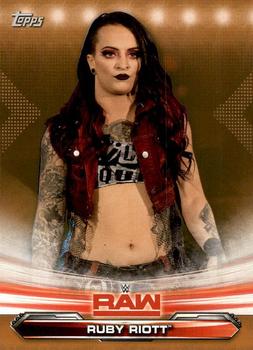 2019 Topps WWE RAW - Bronze #62 Ruby Riott Front