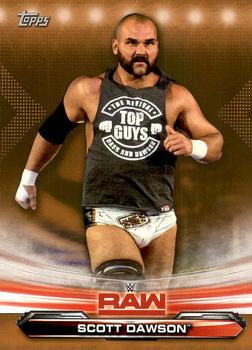 2019 Topps WWE RAW - Bronze #67 Scott Dawson Front