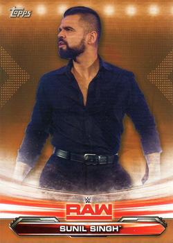 2019 Topps WWE RAW - Bronze #70 Sunil Singh Front