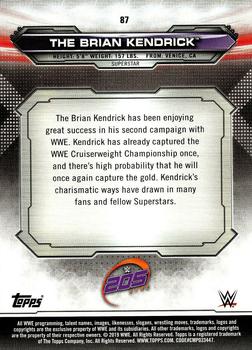 2019 Topps WWE RAW - Bronze #87 The Brian Kendrick Back