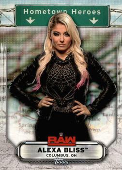 2019 Topps WWE RAW - Hometown Heroes #HH-1 Alexa Bliss Front