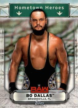 2019 Topps WWE RAW - Hometown Heroes #HH-6 Bo Dallas Front