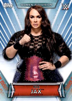 2019 Topps WWE Women's Division #10 Nia Jax Front