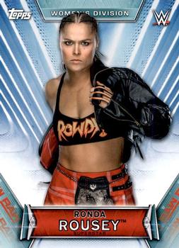 2019 Topps WWE Women's Division #11 Ronda Rousey Front