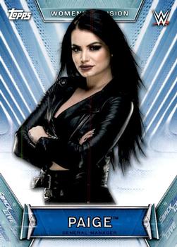 2019 Topps WWE Women's Division #30 Paige Front