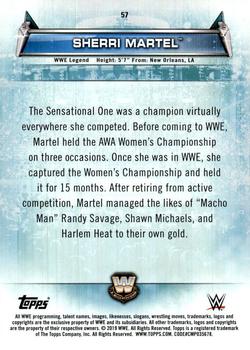 2019 Topps WWE Women's Division #57 Sherri Martel Back