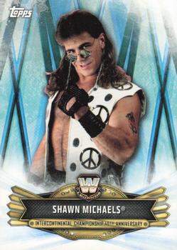 2019 Topps WWE RAW - Intercontinental Championship 40th Anniversary (Part 2) #IC-11 Shawn Michaels Front