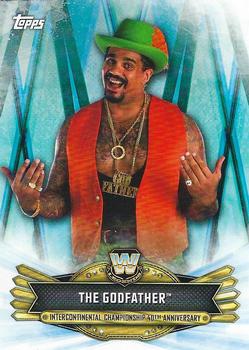 2019 Topps WWE RAW - Intercontinental Championship 40th Anniversary (Part 2) #IC-19 The Godfather Front