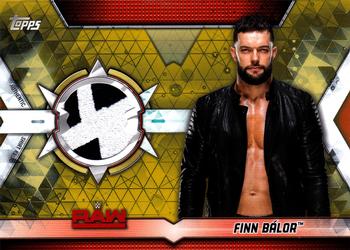 2019 Topps WWE RAW - Shirt Relics Gold #SR-FB Finn Bálor Front