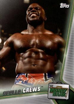 2019 Topps WWE Money in the Bank #7 Apollo Crews Front